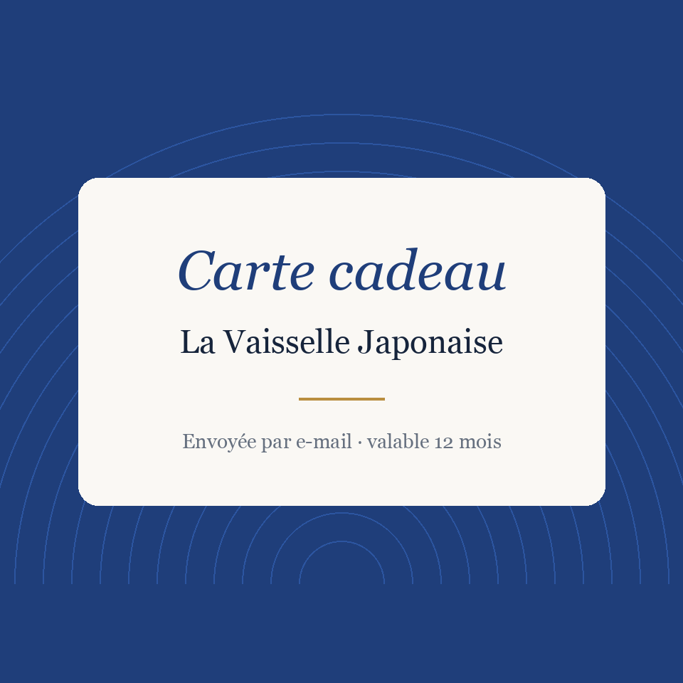 Carte cadeau La Vaisselle Japonaise