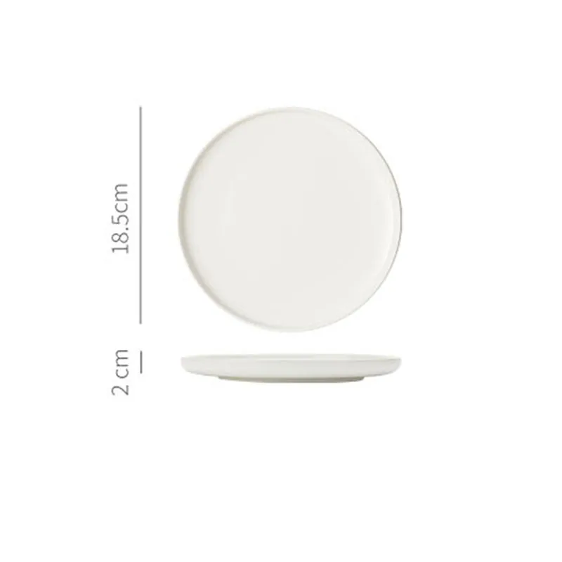 Assiette japonaise en grès mat Ambre, 18,5 et 25 cm, vue 4