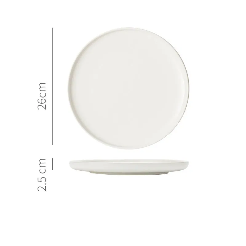 Assiette japonaise en grès mat Ambre, 18,5 et 25 cm, vue 5