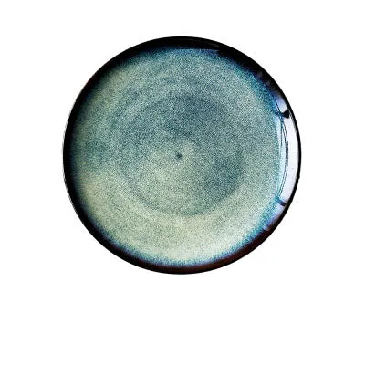 Assiette japonaise en grès à glaçure argile, 20 ou 25,4 cm, vue 5