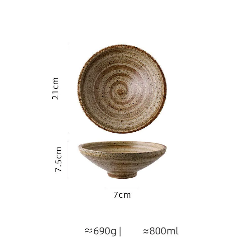 Assiette japonaise en grès Ébène, 21 cm, cinq coloris, vue 5