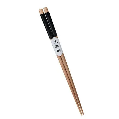 Baguettes japonaises antidérapantes en bois Châtaigne, vue 5