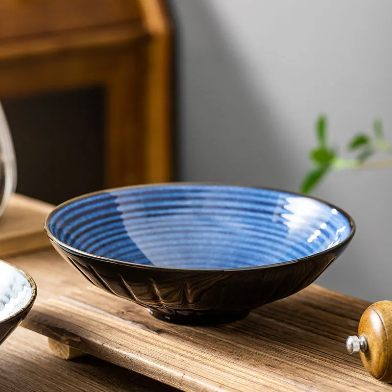 Bol à ramen japonais en grès Harmonie, vue 3