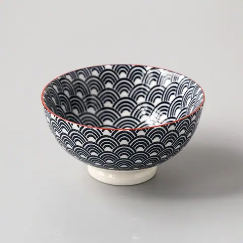 Bol chawan japonais en céramique Mauve