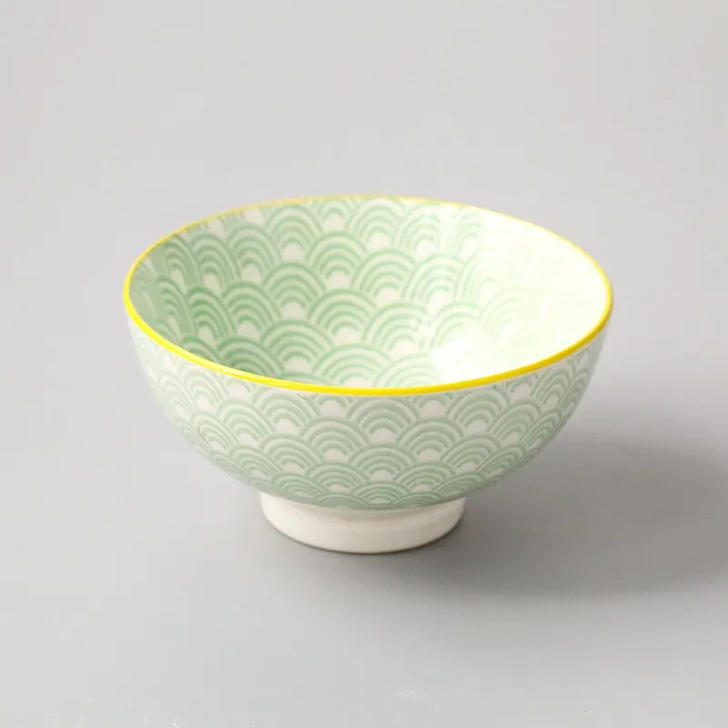 Bol chawan japonais en céramique Mauve, vue 2