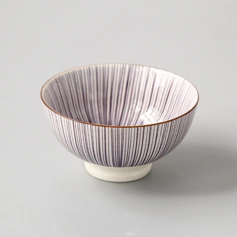 Bol chawan japonais en céramique Mauve, vue 4