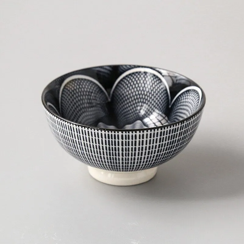 Bol chawan japonais en céramique Mauve, vue 5