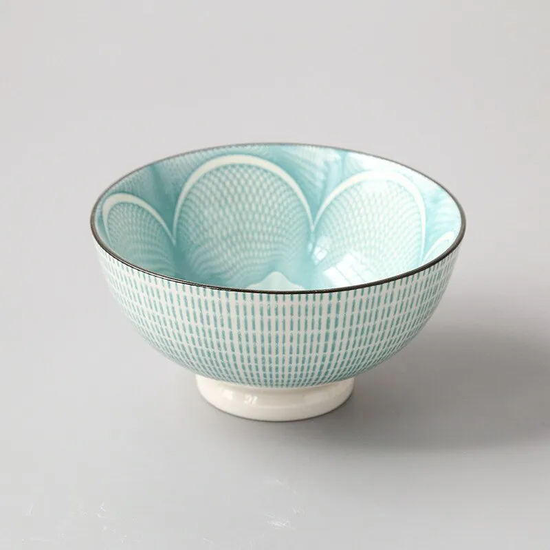 Bol chawan japonais en céramique Mauve, vue 6