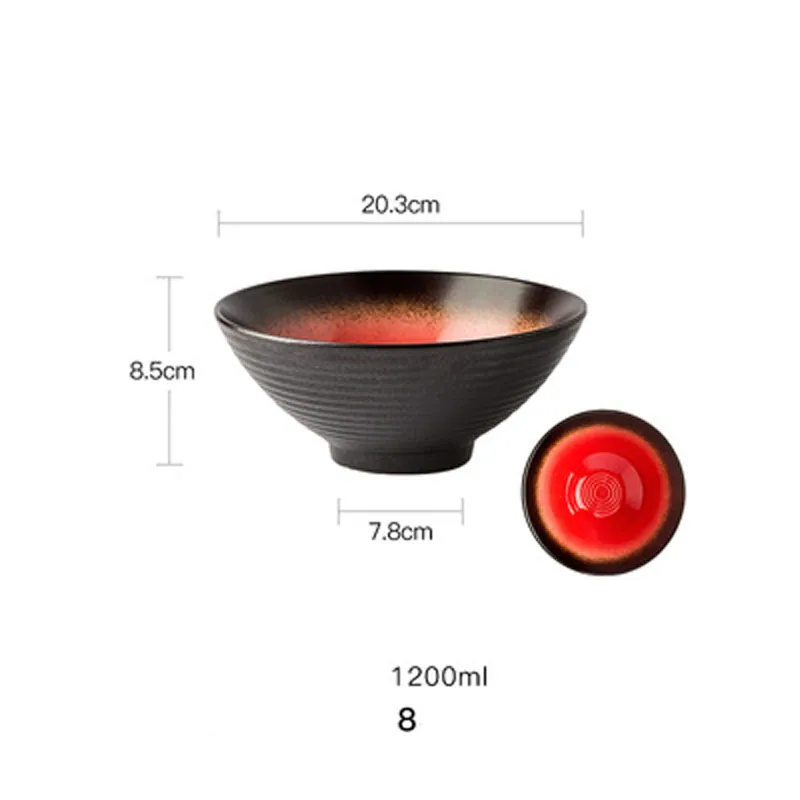 Bol japonais en grès émaillé Amaranthe, 6 coloris, vue 5