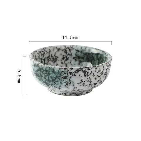 Bol japonais en céramique Aquilon, 11,5 cm, cinq coloris