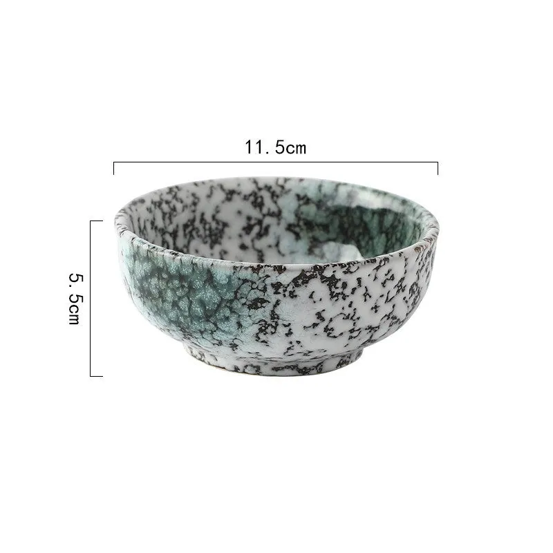 Bol japonais en céramique Aquilon, 11,5 cm, cinq coloris