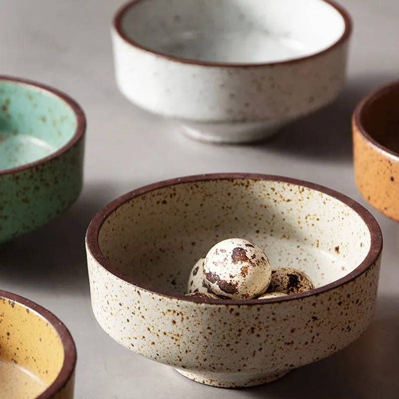 Bol japonais en grès émaillé Horizon, 14 cm, cinq coloris naturels
