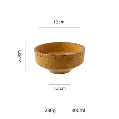 Bol japonais en grès émaillé Horizon, 14 cm, cinq coloris naturels, vue 3