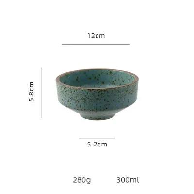 Bol japonais en grès émaillé Horizon, 14 cm, cinq coloris naturels, vue 5