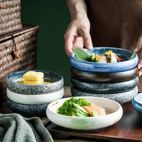 Bol japonais en céramique émaillée Iris