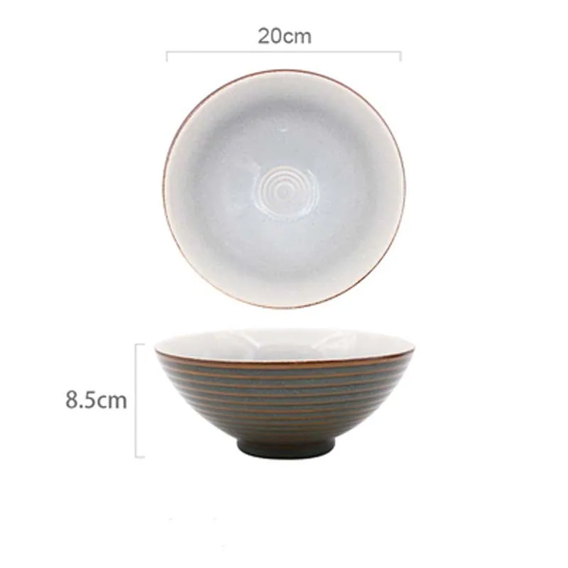 Bol à ramen japonais en céramique Tramontane, 20 cm