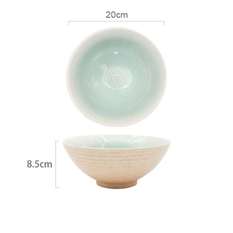 Bol à ramen japonais en céramique Tramontane, 20 cm, vue 2