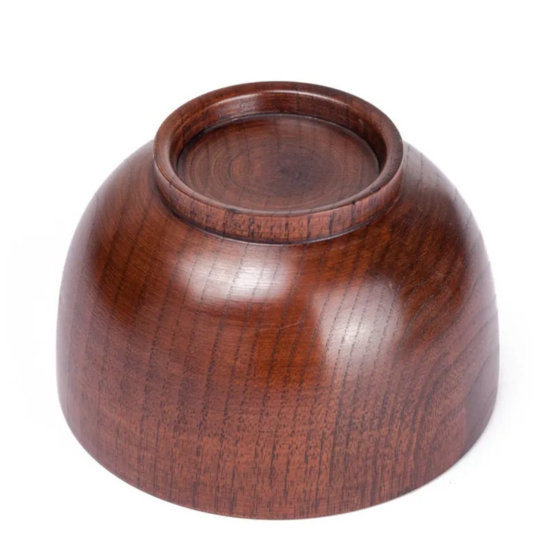 Bol japonais en bois laqué Prune, vue 4