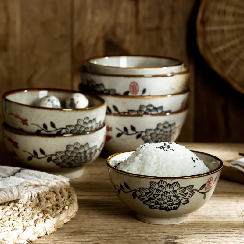 Bol japonais en céramique Estival, bol à riz ou à nouilles, vue 3