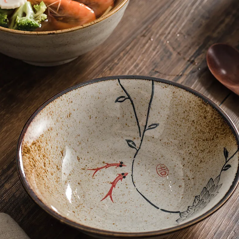 Bol japonais en céramique Estival, bol à riz ou à nouilles, vue 4