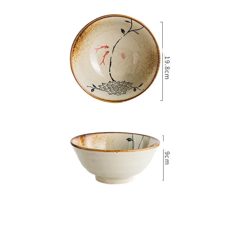 Bol japonais en céramique Estival, bol à riz ou à nouilles, vue 7