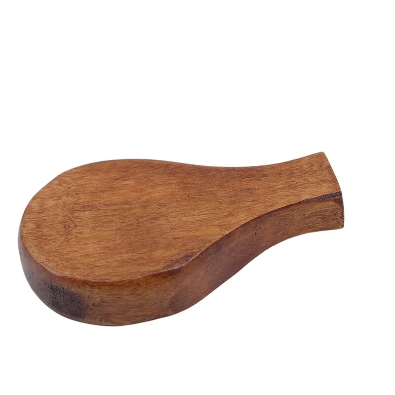 Coupelle à sauce et repose-baguettes en acacia Merisier, vue 2