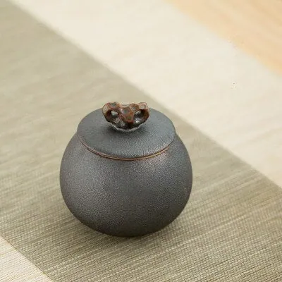 Pot à thé en céramique à couvercle Vermeil, vue 2
