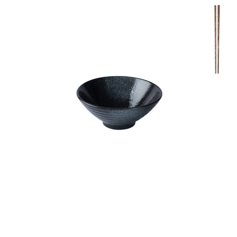 Grand bol à ramen japonais en grès Ultramarin, vue 5