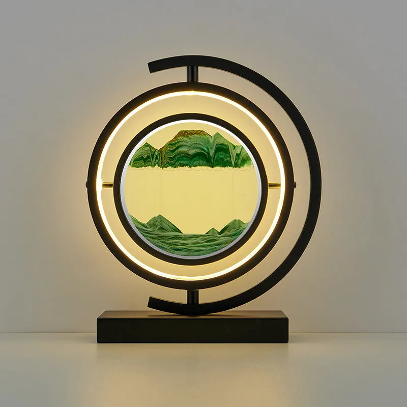 Lampe décorative à sable mouvant Élégance