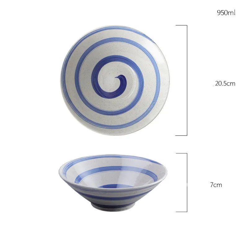 Bol à ramen japonais en grès Équinoxe, 20, 23 ou 25,5 cm, deux coloris, vue 8