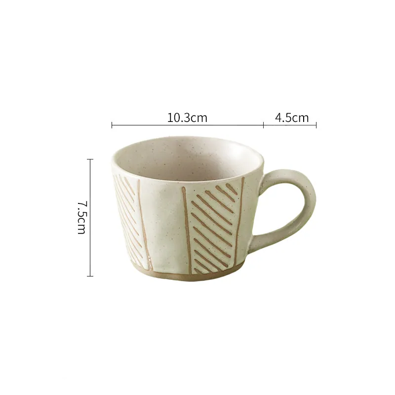 Tasse Azimut en grès émaillé, 280 ml, décors floral ou graphique, vue 6