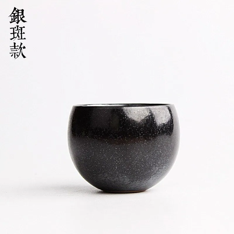 Tasse japonaise en grès à glaçure texturée Glycine, vue 6