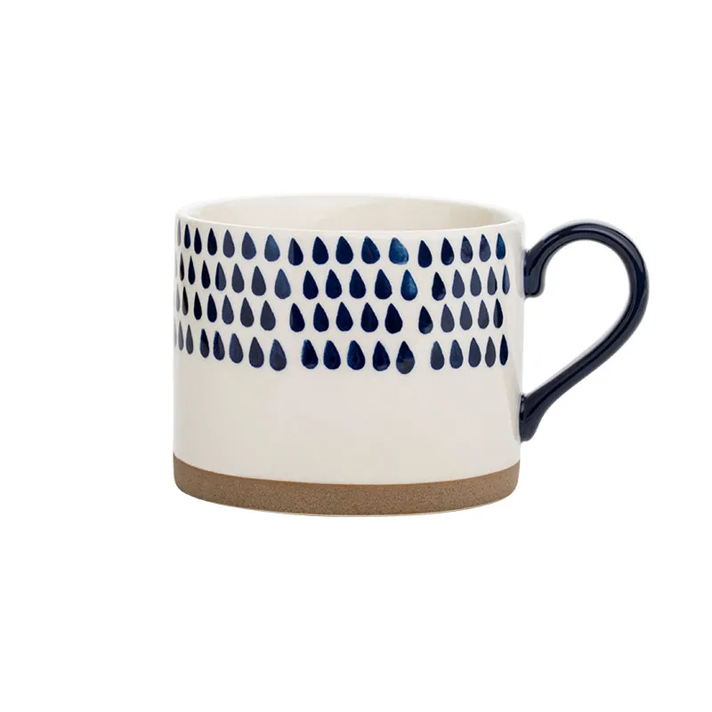 Tasse japonaise en grès à glaçure brune et cuivrée Braise, vue 5