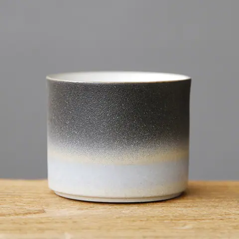 Tasse japonaise en céramique dégradée Terracotta