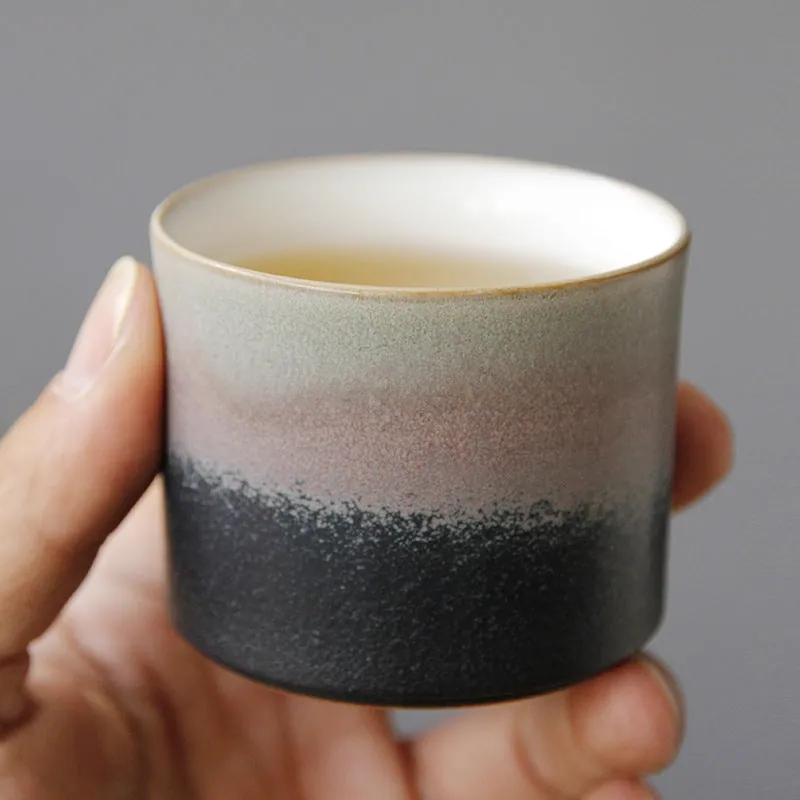 Tasse japonaise en céramique dégradée Terracotta, vue 3