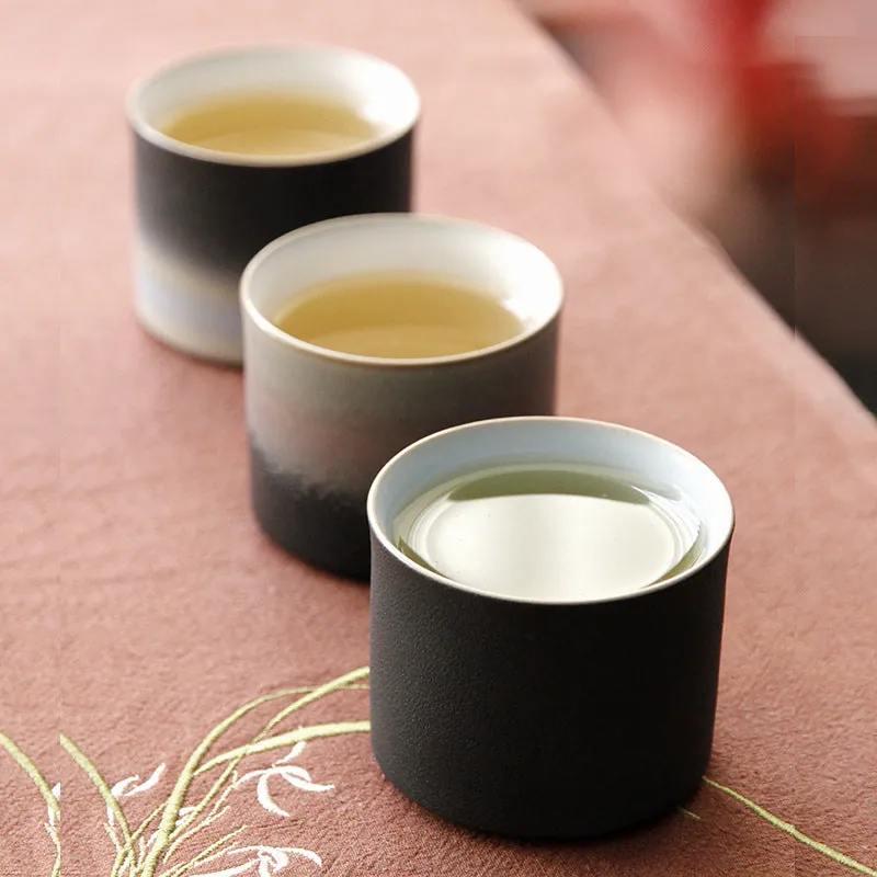 Tasse japonaise en céramique dégradée Terracotta, vue 5