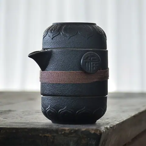 Théière japonaise de voyage en céramique Café
