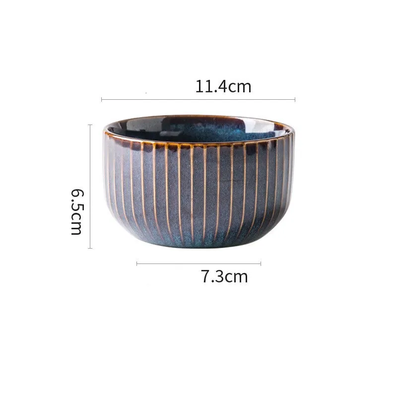 Vaisselle en porcelaine, collection Noyer, bols et assiettes, vue 6