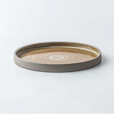 Vaisselle japonaise en grès Brûme : assiettes, bols et tasse, vue 2