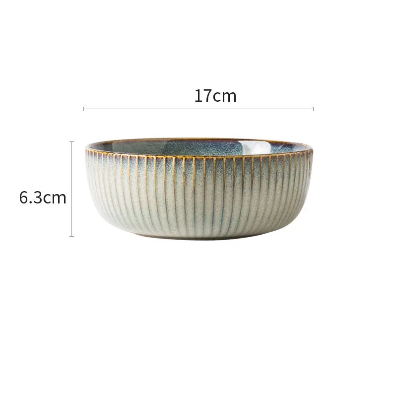 Vaisselle en céramique cannelée, collection Cendre, blanc cassé, vue 2