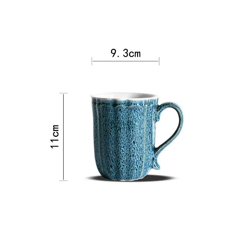 Gamme Crépuscule en céramique bleue : bol, assiette, tasse, vue 4