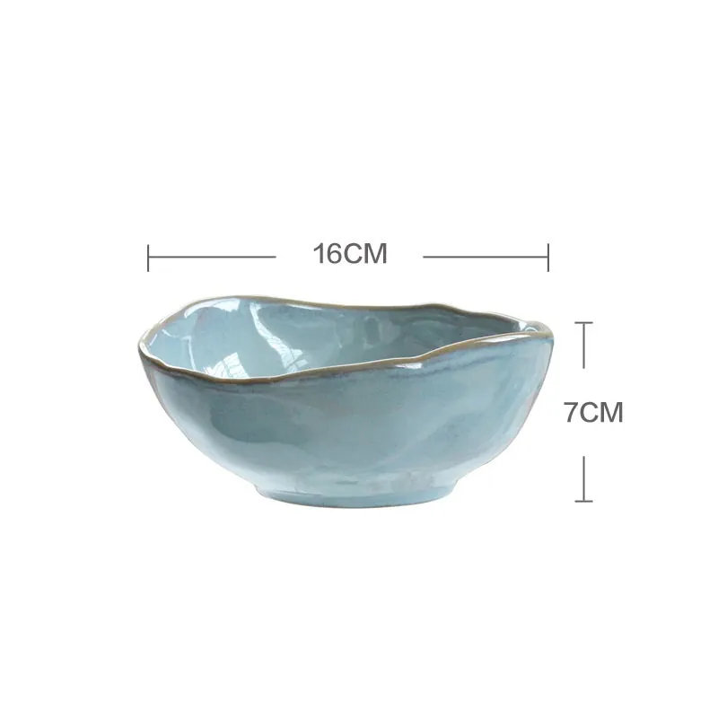 Gamme Source en grès émaillé : bol 16 cm, assiette, bol à riz, vue 3