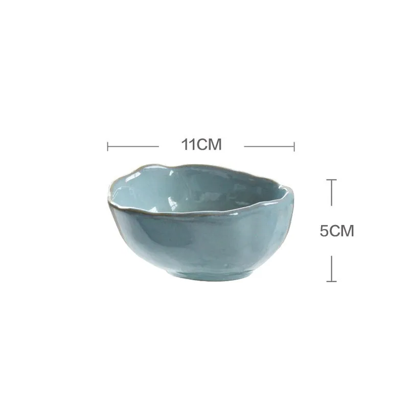 Gamme Source en grès émaillé : bol 16 cm, assiette, bol à riz, vue 4