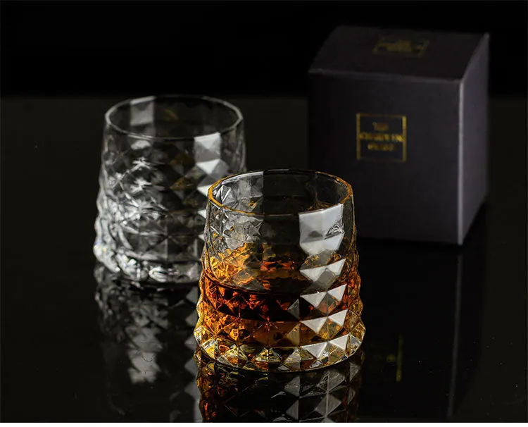 Verre à whisky à facettes Cerisier, vue 4