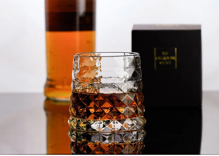 Verre à whisky à facettes Cerisier, vue 6