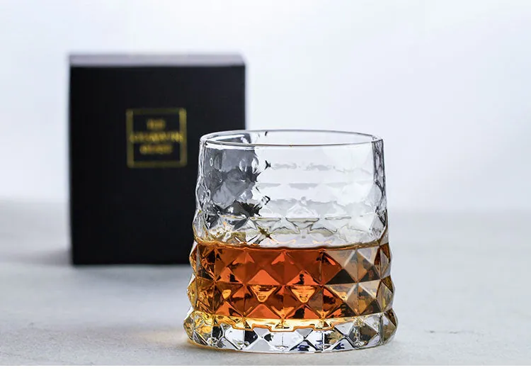 Verre à whisky à facettes Cerisier, vue 8