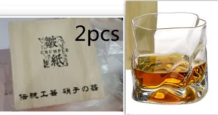 Verre à whisky japonais au design froissé Grâce, vue 6