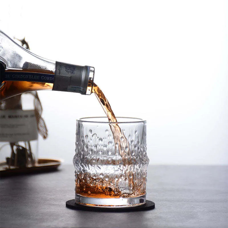 Verre à whisky japonais à relief vertical Raffinement, vue 5